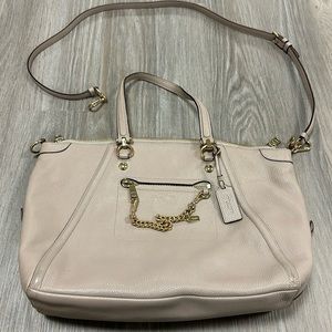 Coach Prairie pebbled, leather satchel
